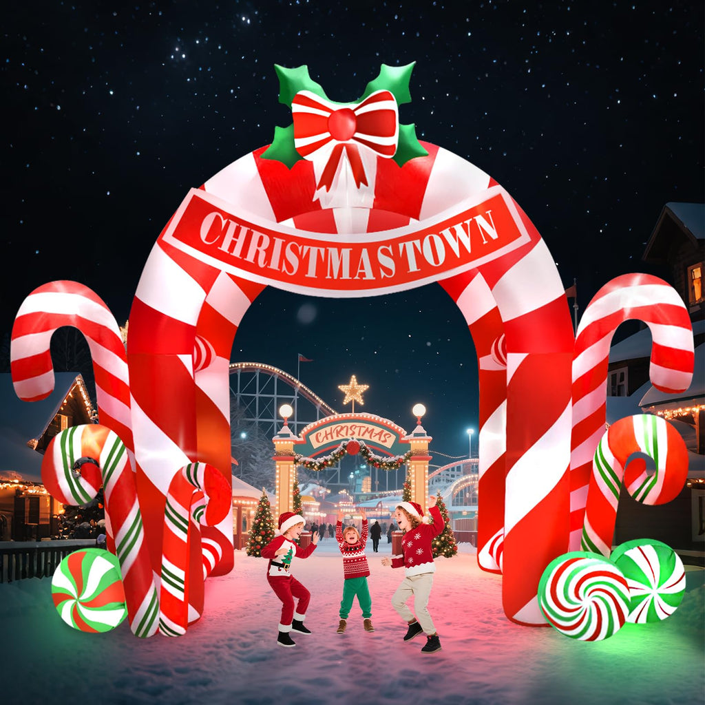 13FT Christmas Inflatables Archway Outdoor Decorations