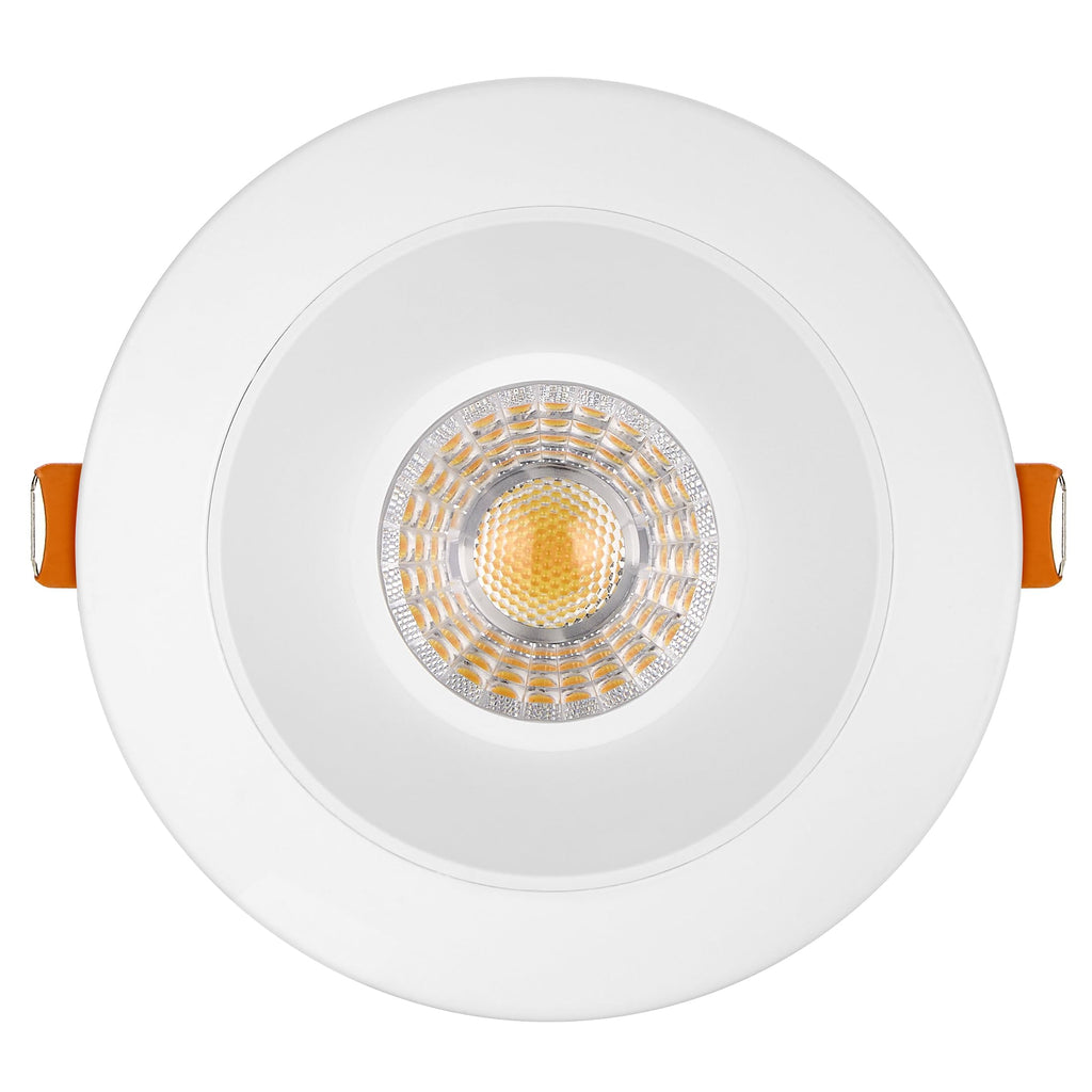 4" Anti-Glare LED Downlight Canless, 1200 Lumens, 5 CCT, White