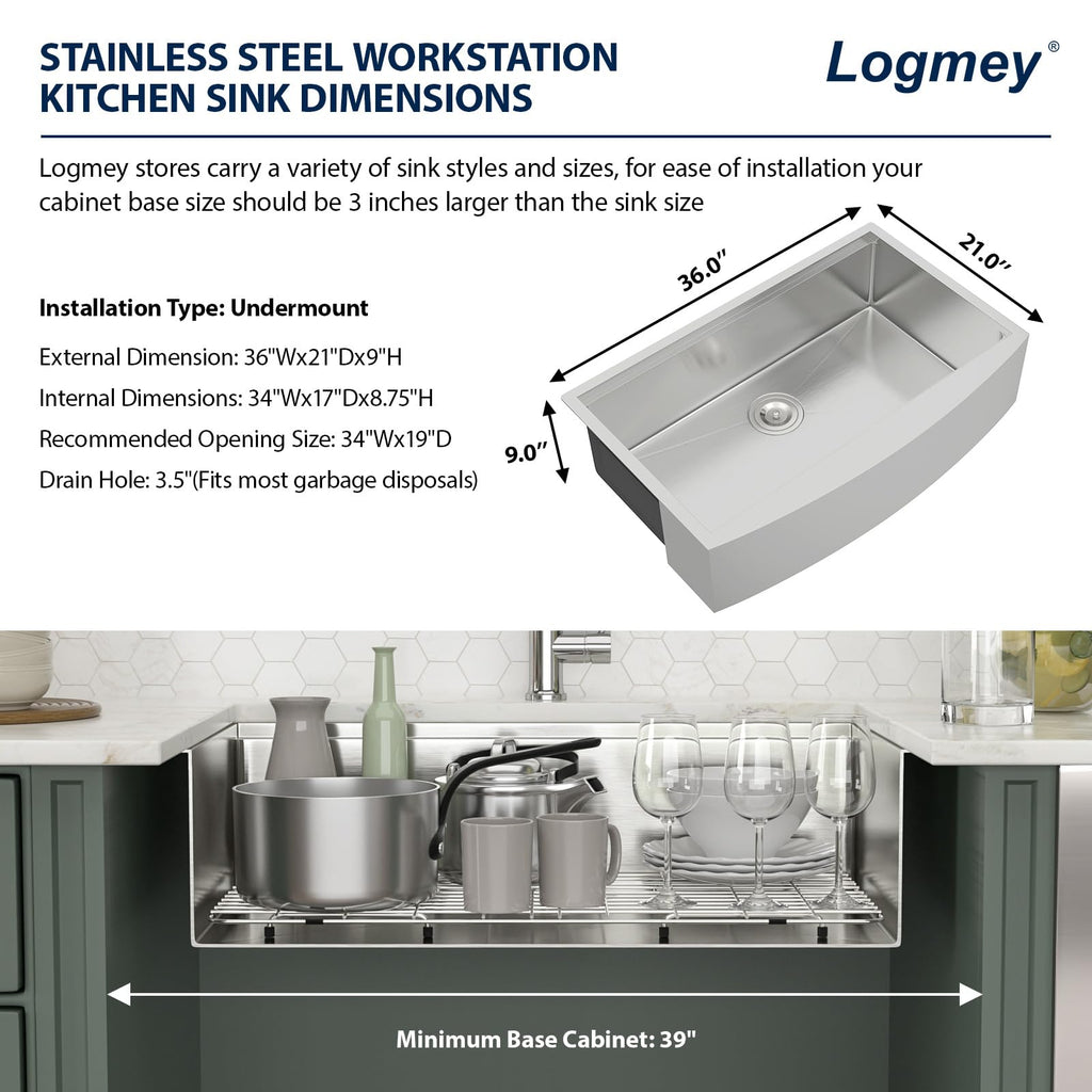 36 Inch Apron Farmhouse Sink