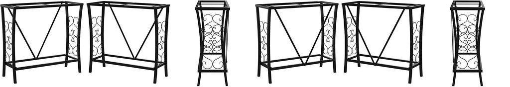 Metal Aquarium Stand (29 Gallon, Black)