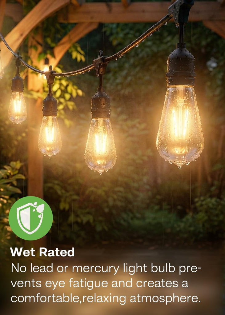 Dusk to Dawn Light Bulb Outdoor, Soft White 2700K, 6W Equivalent 60W