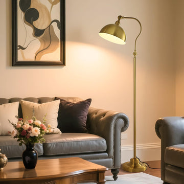 Bright Reading Floor Lamp with Remote and Bluetooth Dimming