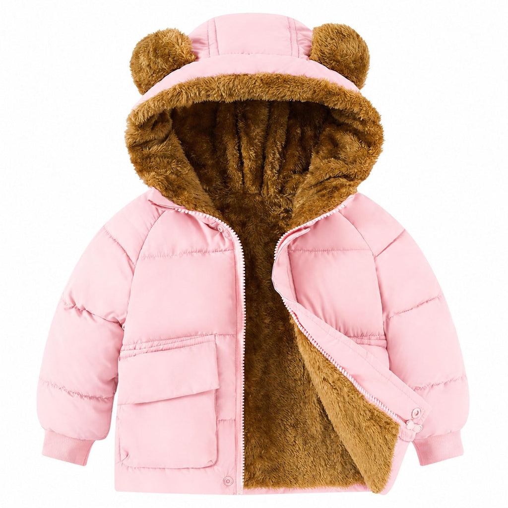Baby Girl Coat Winter Clothes Toddler Jacket Pink Coats