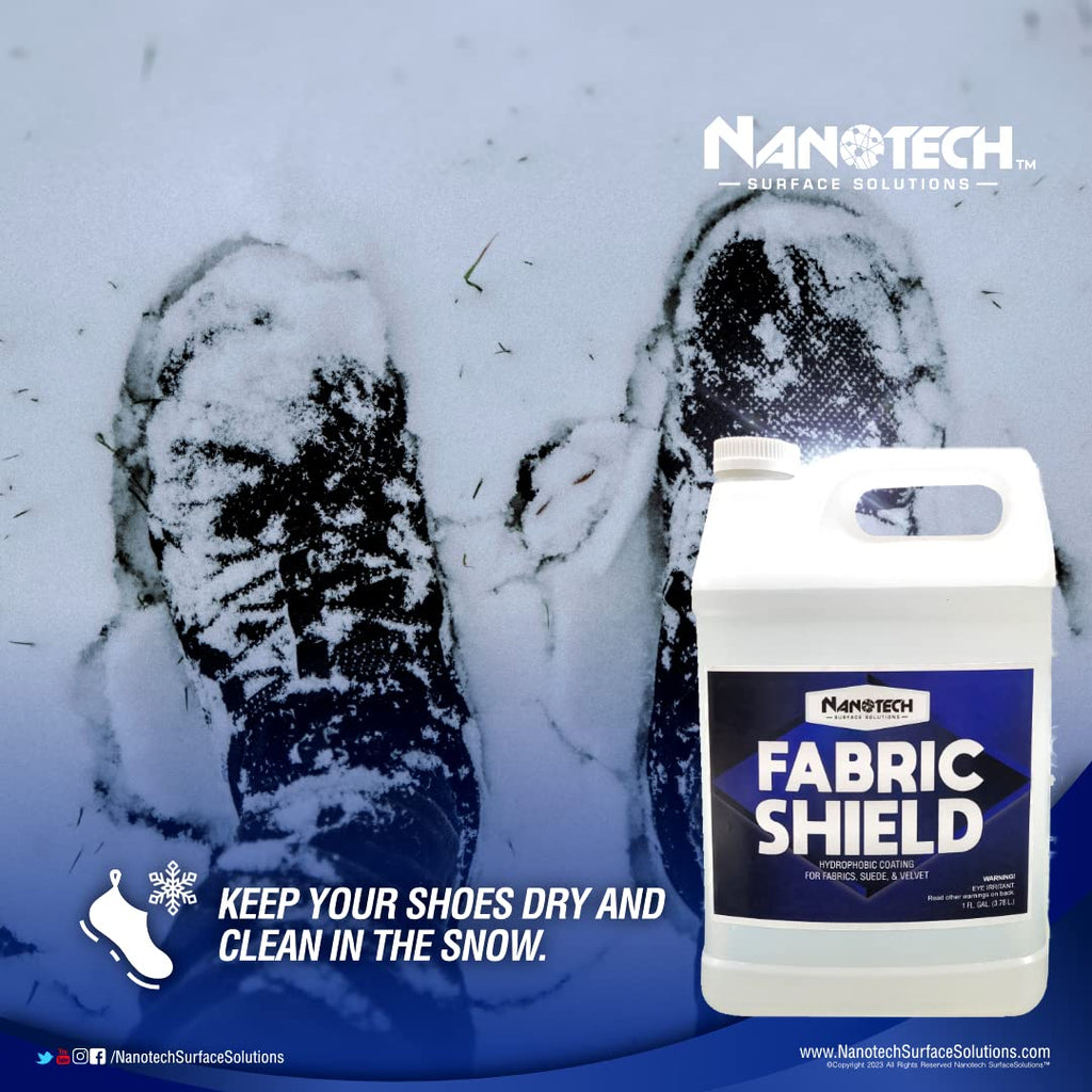 Fabric-Shield, Fabric Guard, Liquid Repellent for Fabrics, Upholstery, Suede, Textile Shield, Wine, Coffee Stain