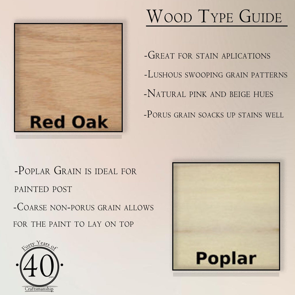 Box Newel Post 4.75" x 62" Red Oak/Poplar 4375