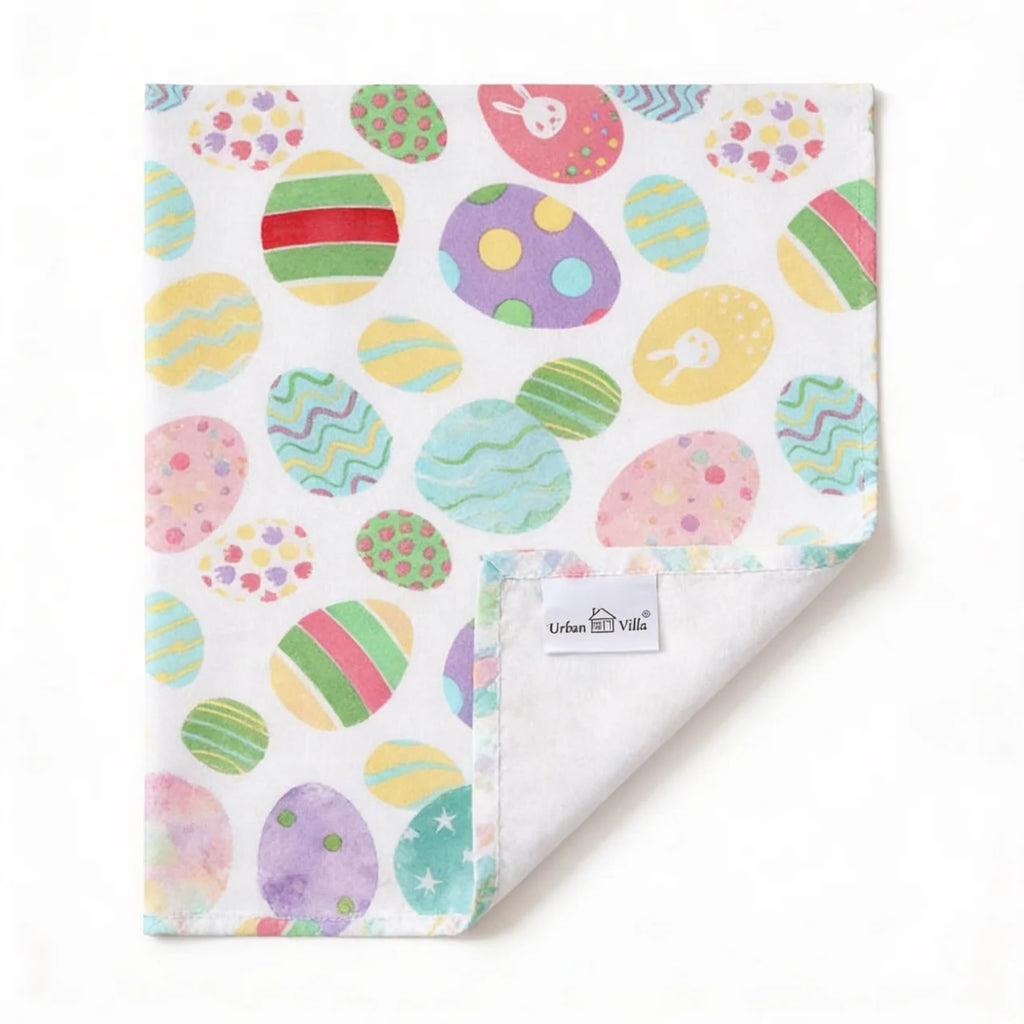 Tablecloth Cotton Rectangle Tabletop 60x84(6-8 Seats) Eggprint