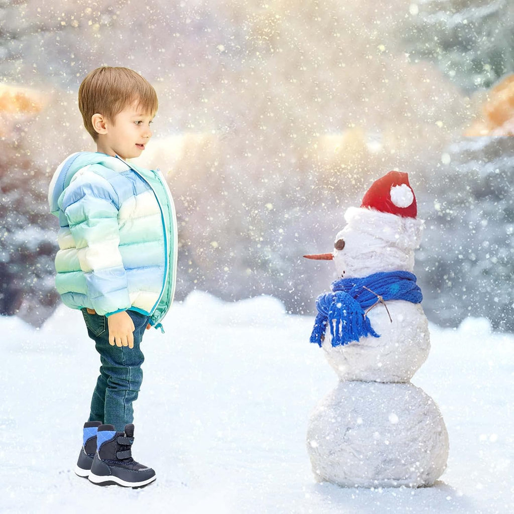 Kids Boys Girls Winter Snow Boots Toddler/Little Kid