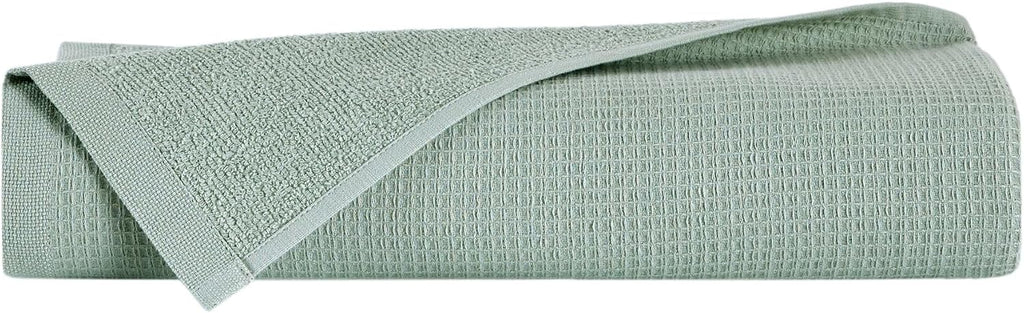 100% Turkish Cotton Dual-Sided Waffle and Terry Towel Set - Ultra Absorbent, Soft & Quick Dry - Bath Towels, Hand