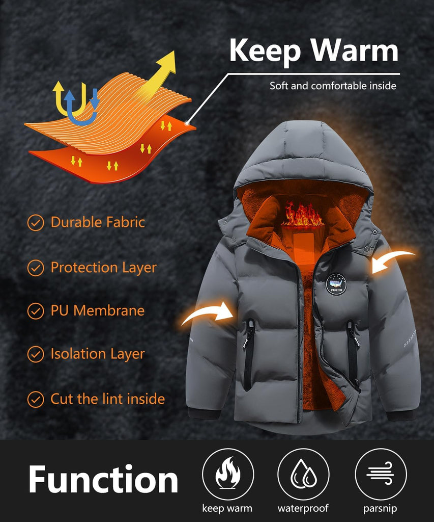 Kids Boy's Winter Coat