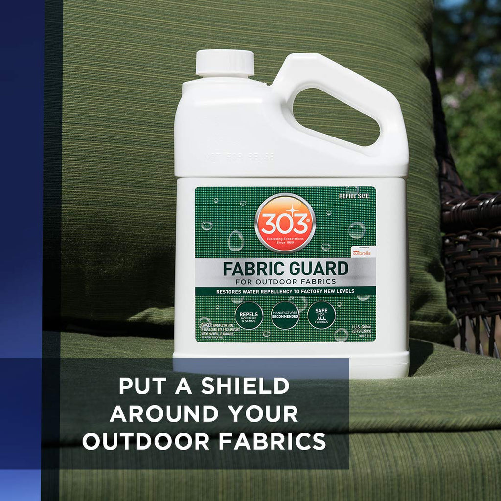 303 Fabric Guard Water Repellent for Outdoor Fabrics, 1 Gallon