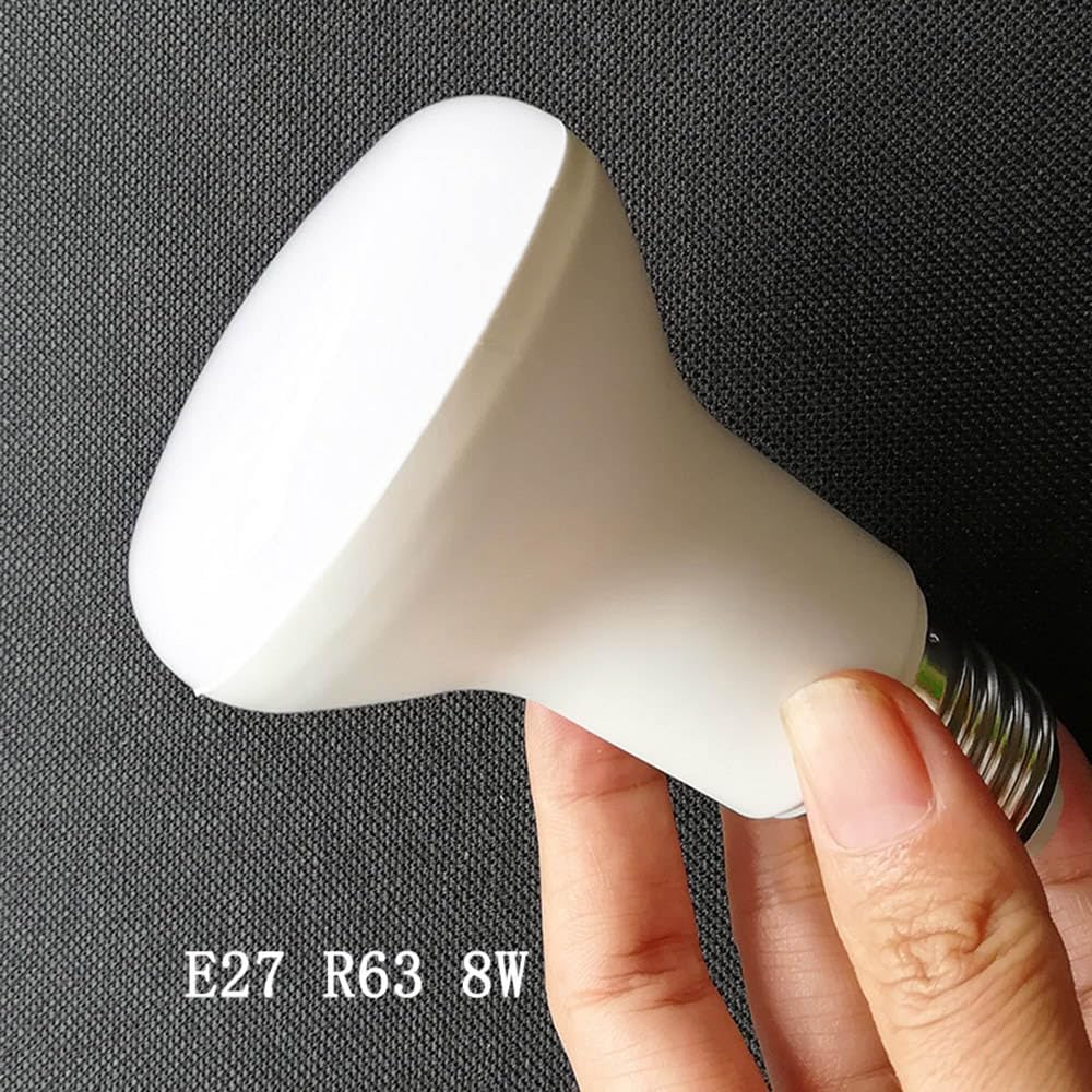 BR20 led Bulb E27 8W 120V Non-dimmable 6000K Daylight White R63 Reflector Light Bulb Equivalent to 75w 90w Halogen