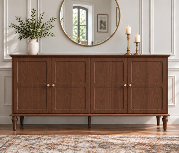 58'' Mid-Century Modern Sideboard Buffet Cabinet with Storage