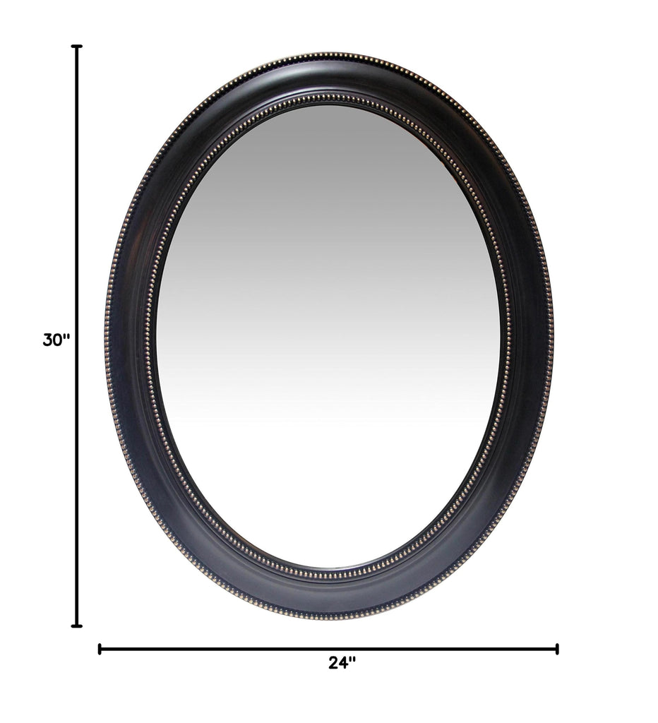 Sonore 30 inch by 24 inch Decorative Oval Bathroom Vanity Hanging
