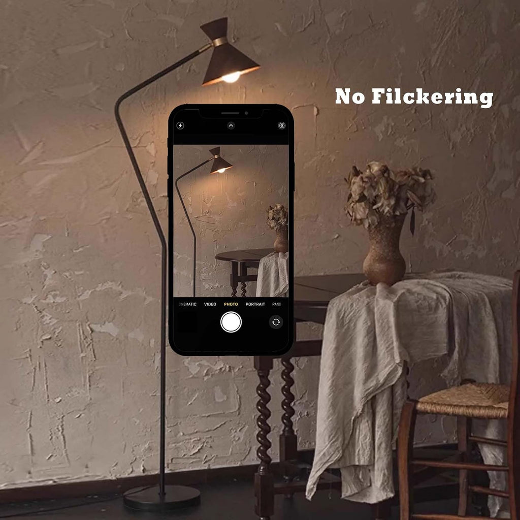 LED Light Bulbs, Dimmable Vintage Light Bulb 25 Watt Equivalent, E26 Filament Bulbs, ST19 Antique Amber Glass Bulbs