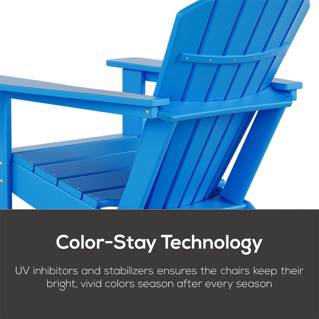 Dylan Outdoor Adirondack Chair, Lime