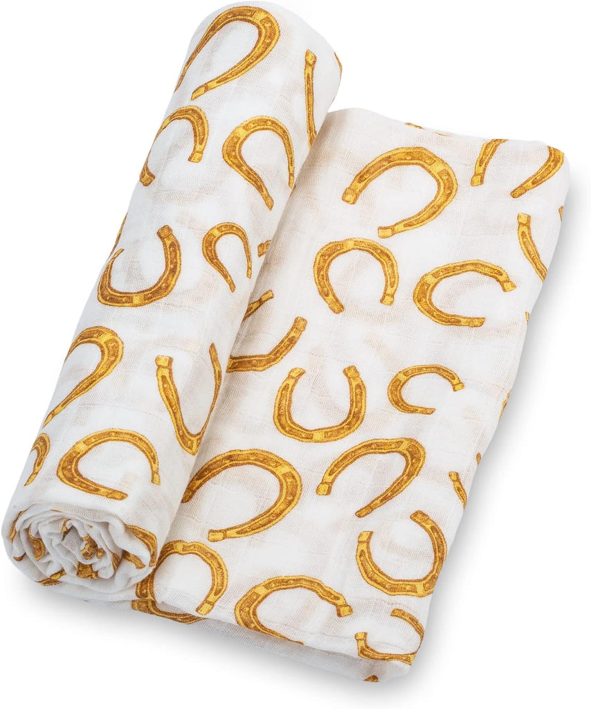 Baby Swaddle Blankets, 100% Organic Cotton Muslin Baby Blanket