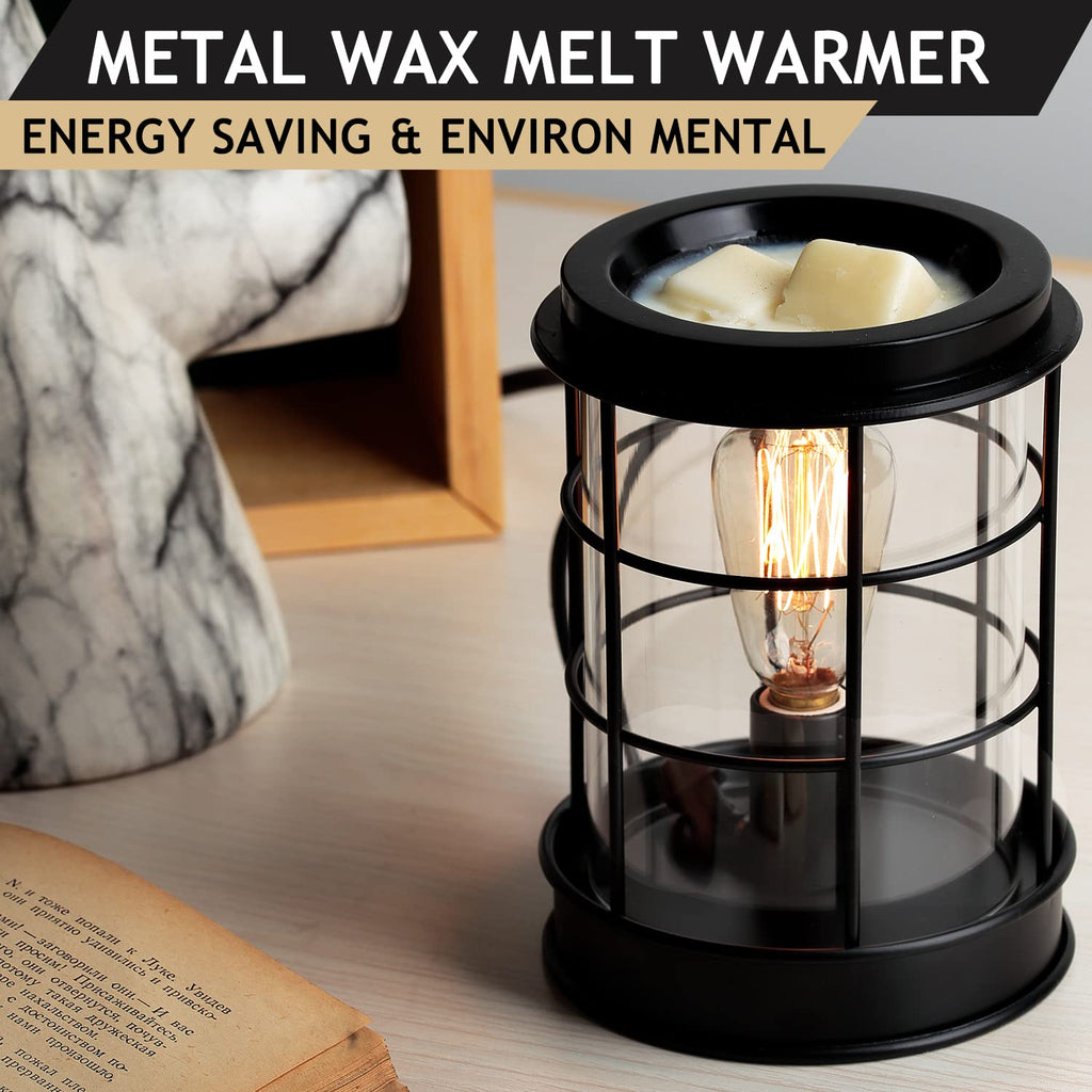 Electric Wax Melt Warmer, Wax Warmer for Scented Wax, Vintage Edison