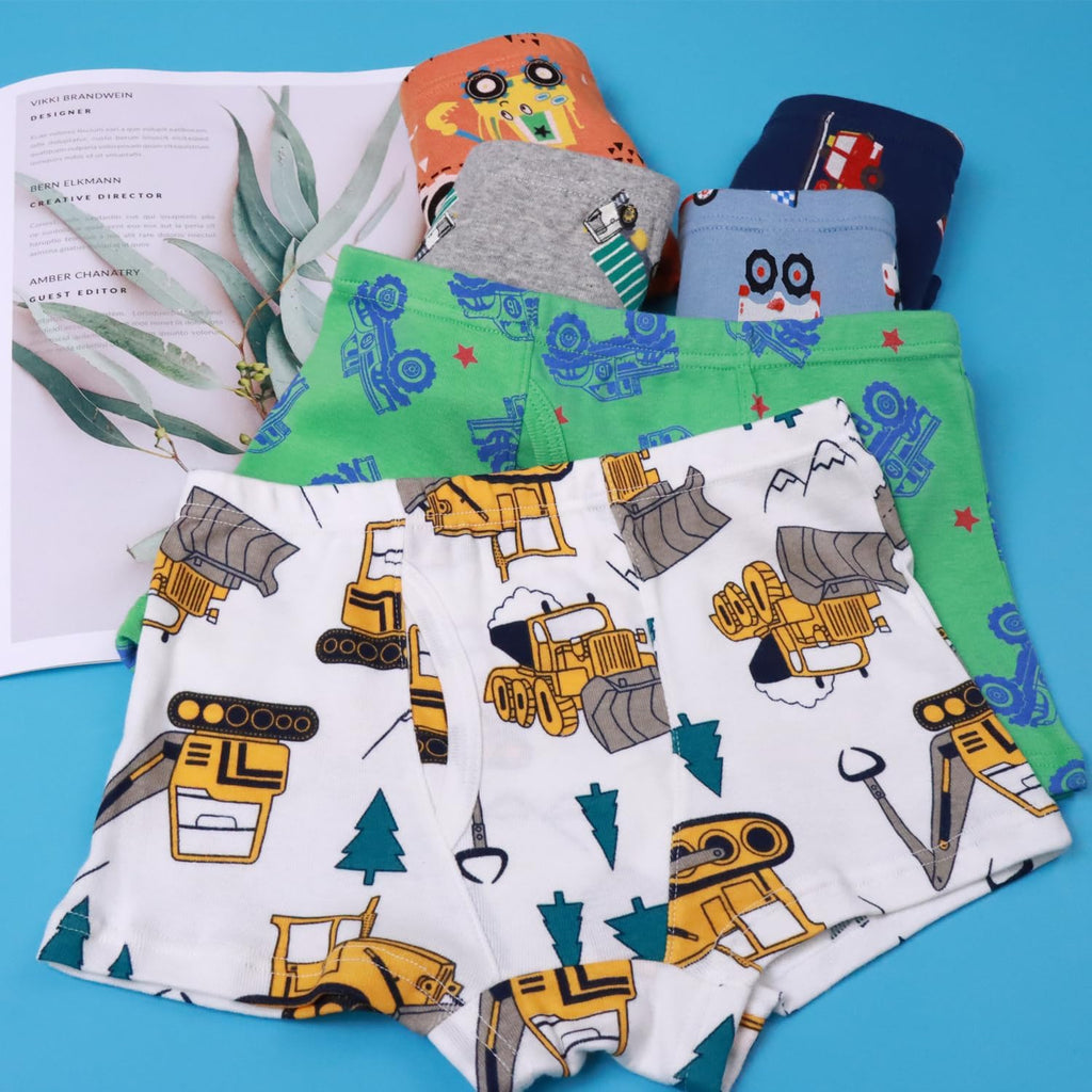 Toddler Boys Underwear Kids Cotton Boxer Briefs Panties Multipacks