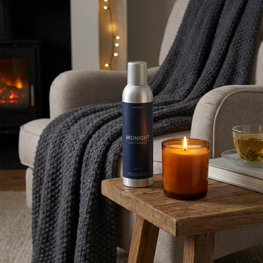 Midnight - Air Freshener Spray - Concentrated Room & Fabric Deodorizer, Car, Office