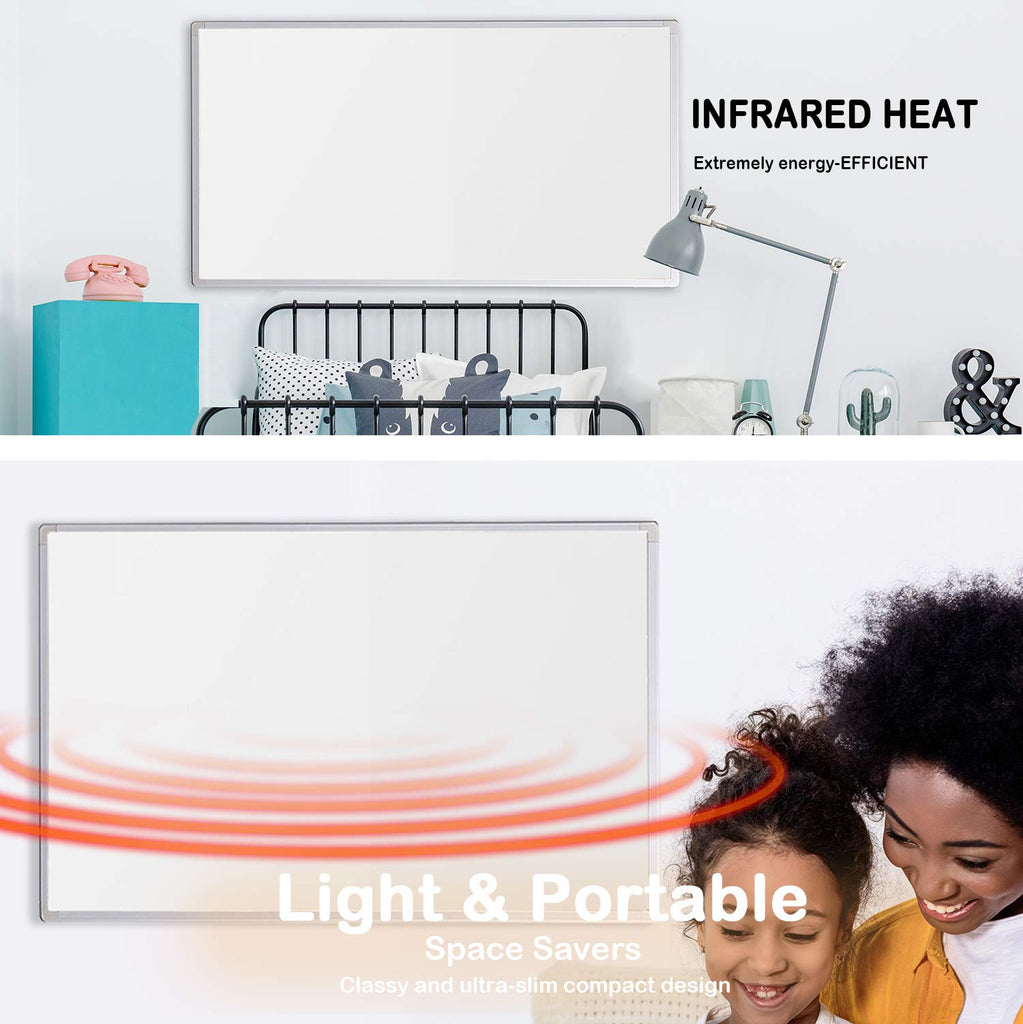 Infrared Heater Panel 600W for indoor yoga studio with on/off Switch