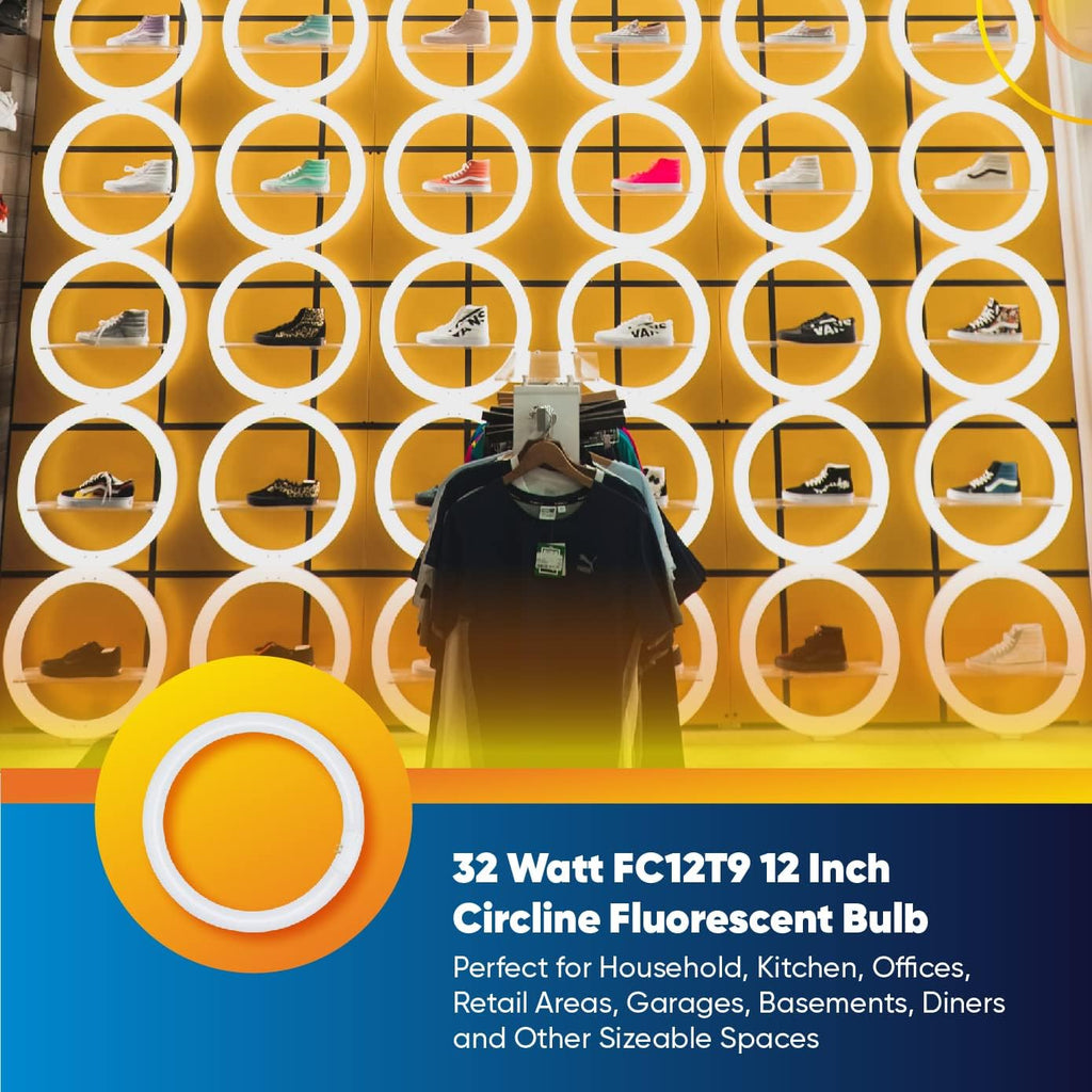 TP for FC12T9 12 Inch 32W Circline Fluorescent Bulb - 1 Pack