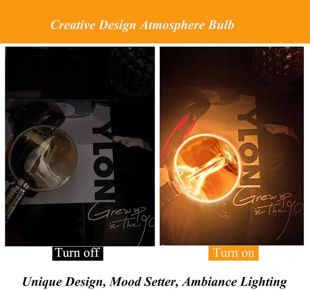 Decorative Light Bulbs E26 Base LED Large Edison Bulbs Oversized
