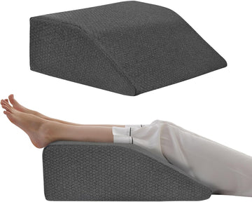 Leg Elevation Pillows, Leg Pillows for Sleeping, Cooling Gel Memory Foam Top, Wedge Pillow for Legs, Leg Wedges for