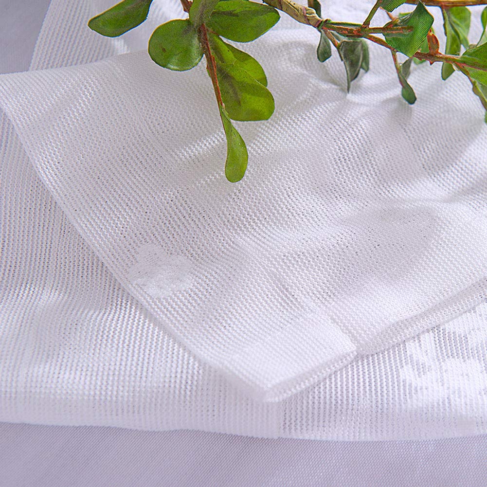 Boho Lace Small Window Curtain Valance Embroidered Solid Color Farmhouse Light Filtering Small Window Tier Living