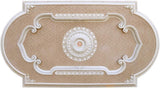 Blanco Rectangular Ceiling Medallion 94"