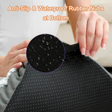 Deluxe Washable Dog Bed for Large Dogs Dog Crate Mat 35 Inch Comfy Fluffy Kennel Pad Anti-Slip for Dogs Up to 60 lbs