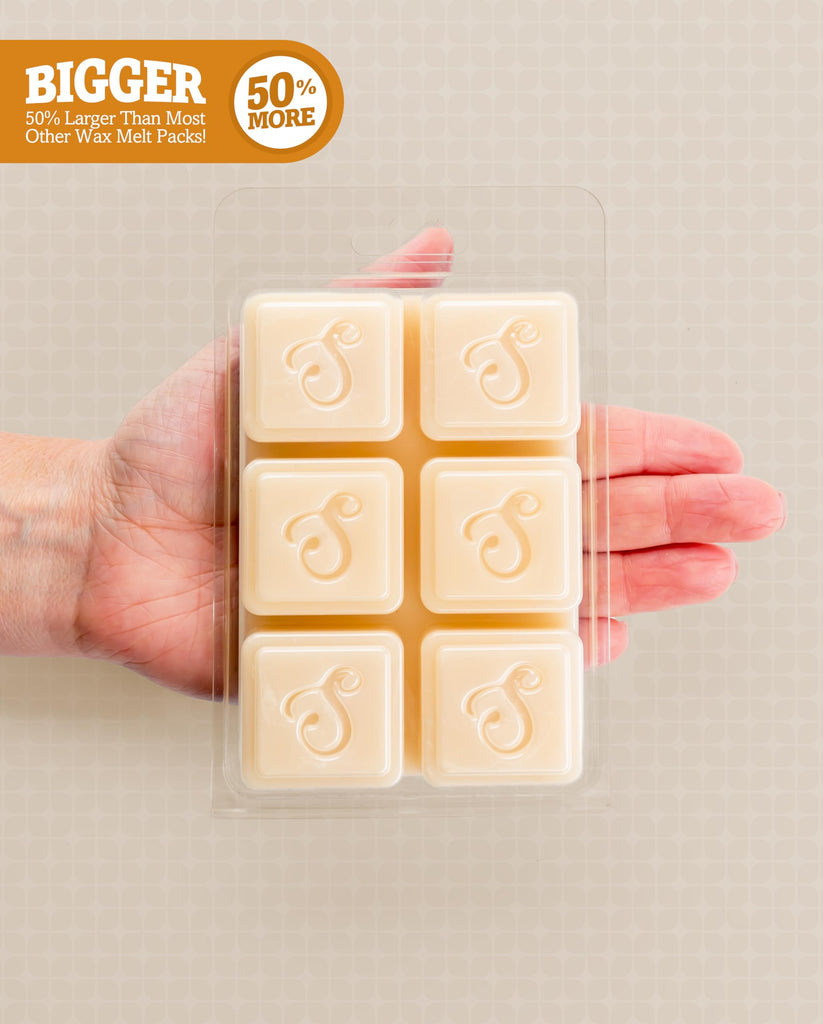 Vanilla Premium Wax Melts Variety 3 Pack - 9 Oz., Strong & Long Lasting, Non-Toxic - Made with Essential & Natural