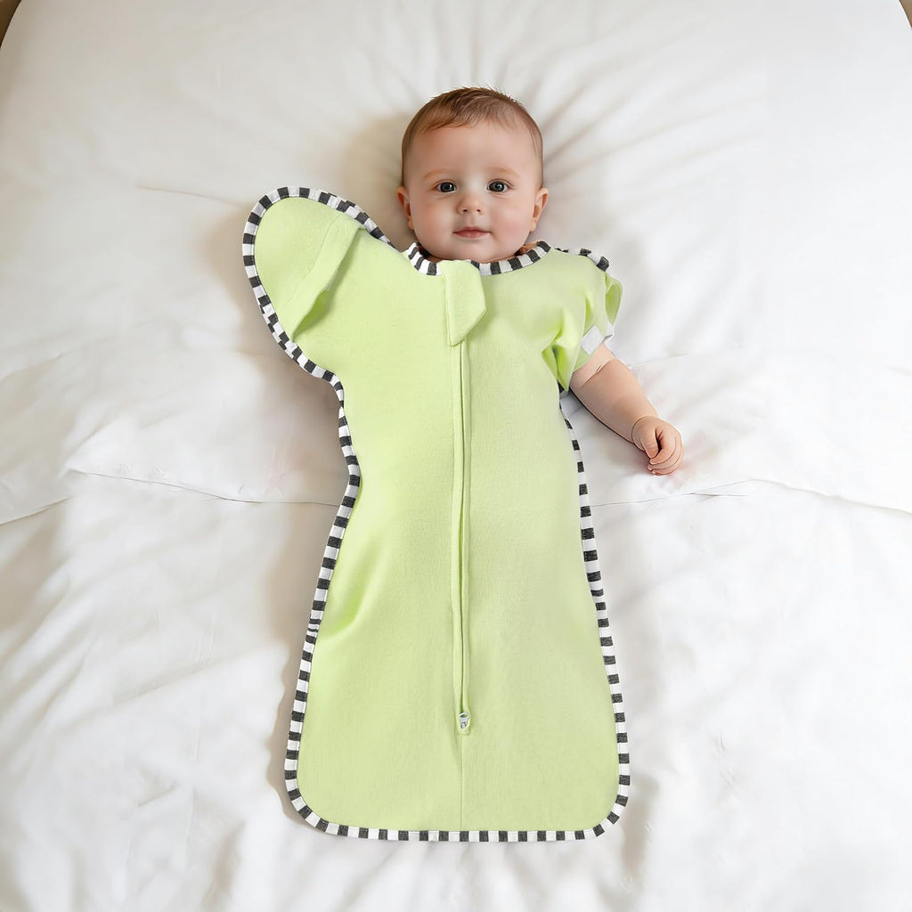 Soft Cotton Swaddle Blanket, Arms Up Baby Sleep Sack