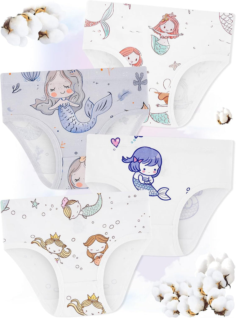 Underwear, Soft Cotton Tagless Breathable Panties, Pack, 18M