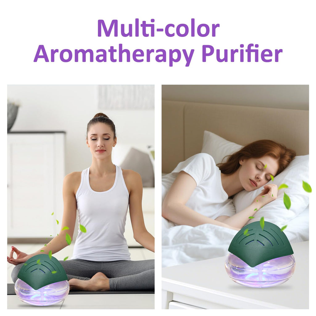 Water Air Purifiers, Air Washer Aroma Diffuser, Air Filter Washer Humidifier, Essential Oils Aroma Fresher With LED