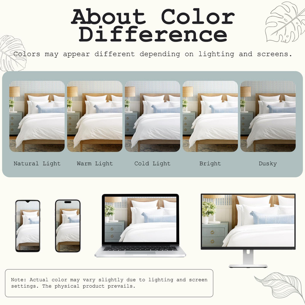 58" Wide Soft Cotton Blend Fabric by the Yard, 140gsm Lightweight & Durable Cloth for Quilting, Sewing, DIY Crafts