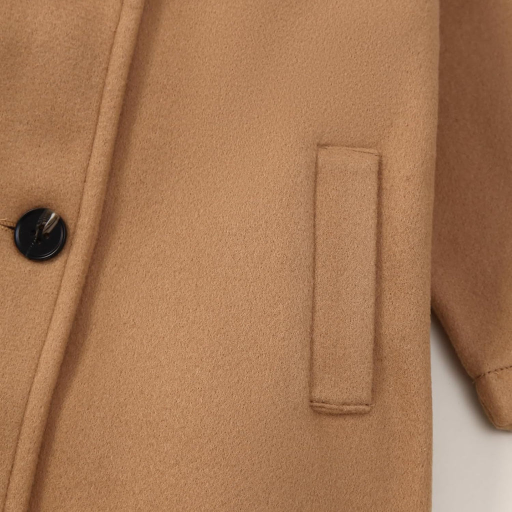 Baby Boy Girl Coat Toddler Pea Coat Fall Winter Jacket Outerwear for Baby Buttons Coat Clothes