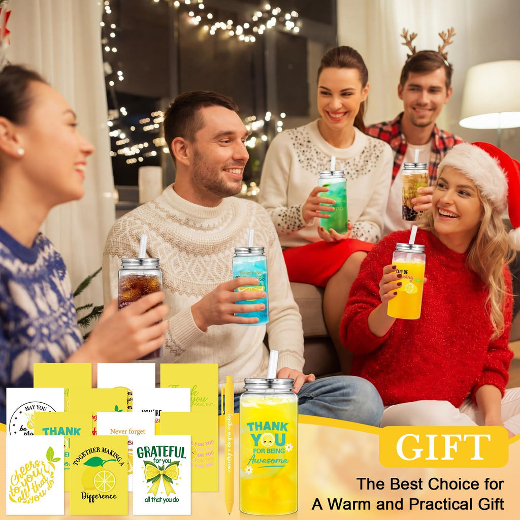 72 Pcs Thank You Gifts Bulk Employee Lemon Appreciation Gifts