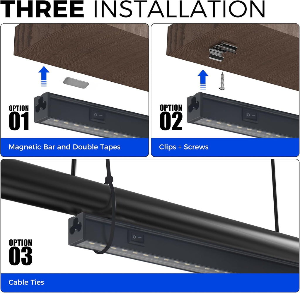 T5 Plant Lights, 4FT 160W (8 X 20W), 5000K, 8 Packs, Black Cover