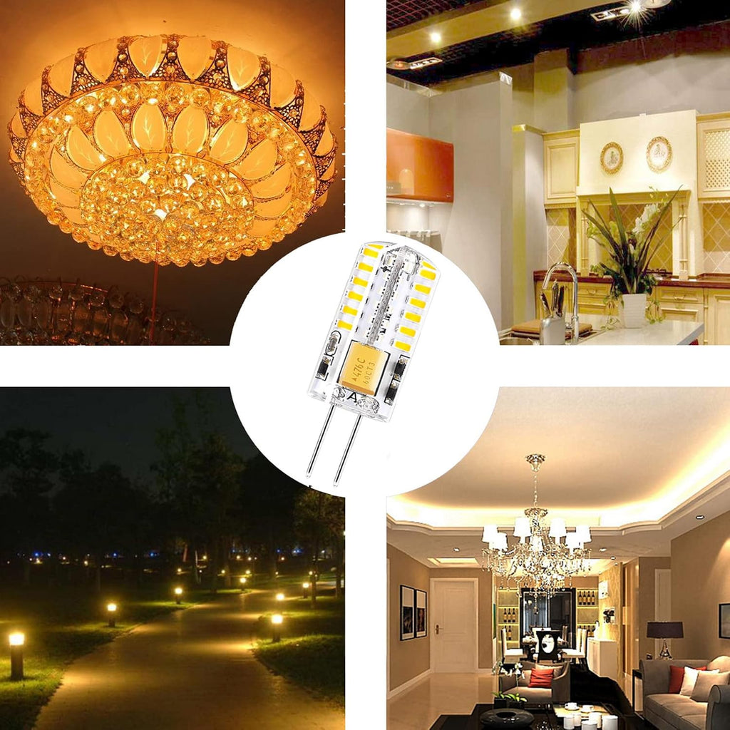 G4 LED Bulbs 12V Led Light AC/DC Bi-Pin Base Landscape Bulbs Non Dimmable 3 Watt 12v - G4 Bulb LED Lighting