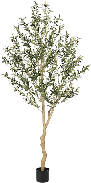 Faux Olive Tree 6ft - Realistic Olive Trees Artificial Indoor