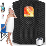 Portable Steam Sauna for Home, Portable Sauna Box Full Body for Home with 9 Adjustable Heat Levels