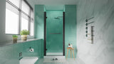 32-34 in.W x72 in.H i-Homare Frameless Pivot Shower Door