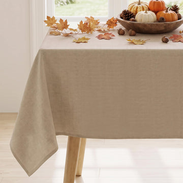 Textured Table Cloth Rectangle 60x84 Inch Kitchen Decor
