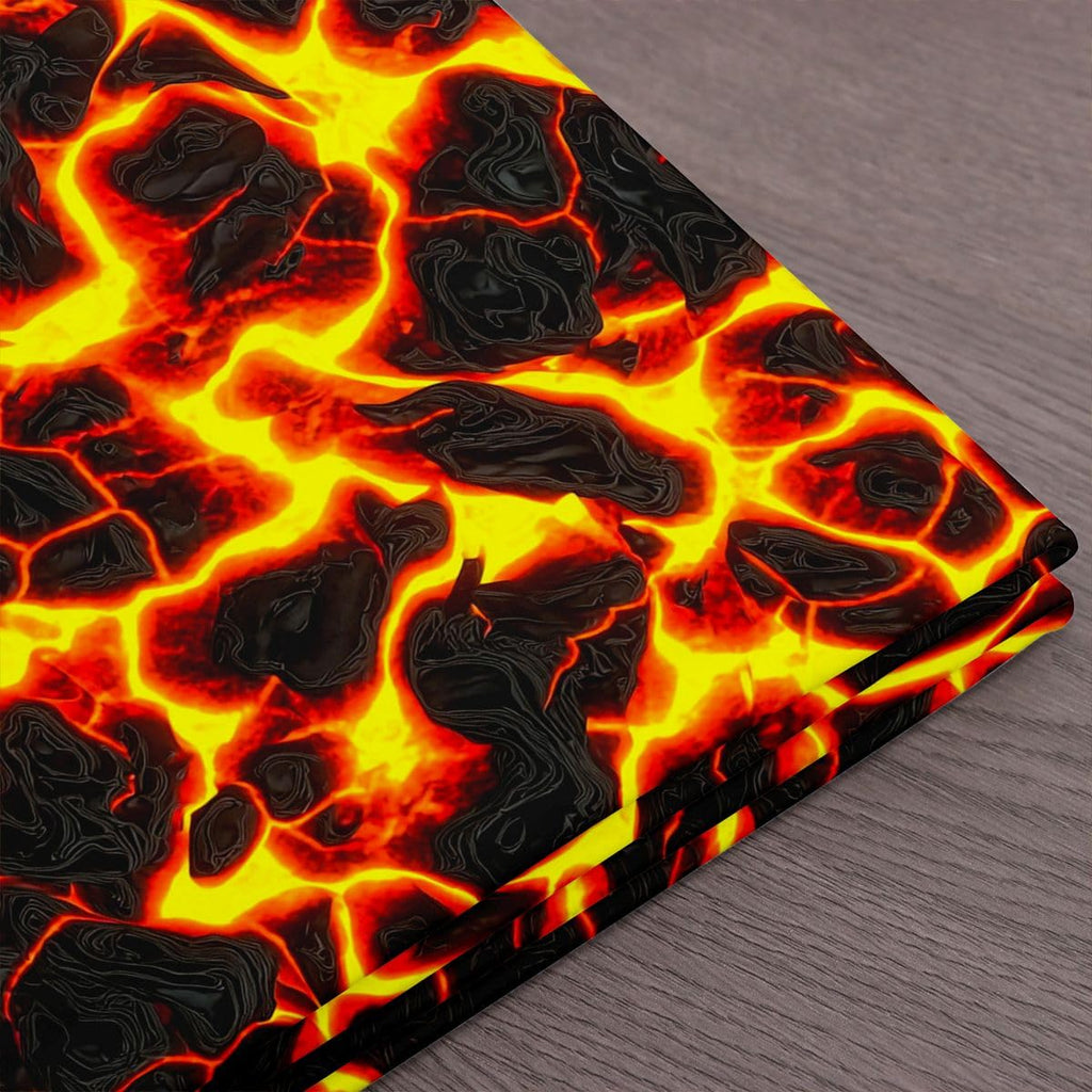 Volcano Upholstery by The Yard, Lava Tapestry Fabric, Nature