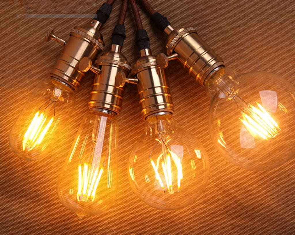 G95 LED Vintage Filament Bulb G30/G95 6W Dimmable Edison Antique LED Filament Globe Light Bulb,G95,6W(60 Watts