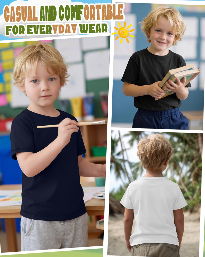 4 Pack Baby Boys' T-Shirts, Color