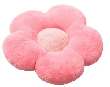 Cute Flower Cushion Plush Floor Pillow Casual Comfortable Pillow Office Living Room Bed Decoration Cushion Simple