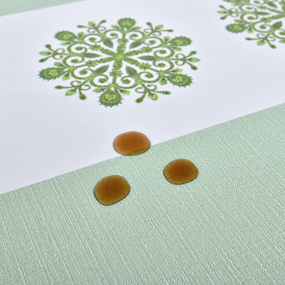 Vinyl Table Cloth for Rectangle Tables 102x55 Plastic Tablecloth