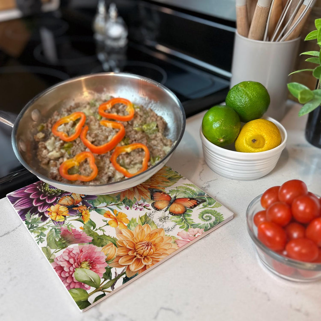 Thirstystone Botanica Decorative Heat Tolerant Stone Trivet