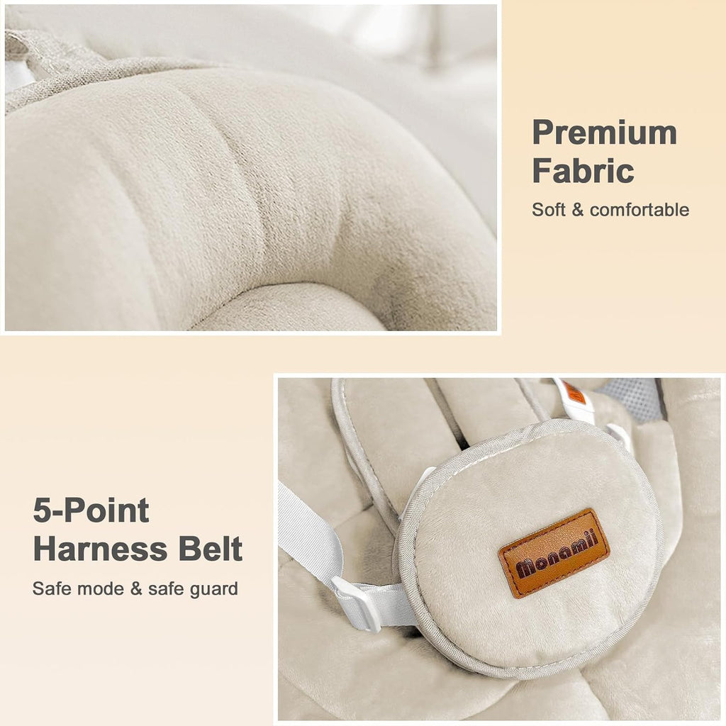 Baby Swings for Infants, Bluetooth Infant Swing with Music Speaker
